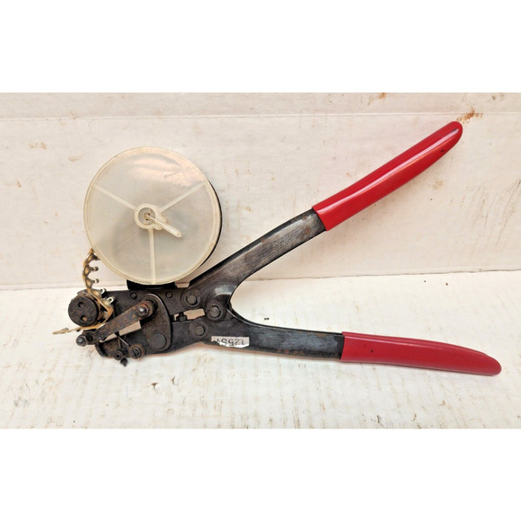 Rare Hard to find Self Feeding Hand Crimp terminal Crimper Tool Free Shipping - Picture 1 of 10